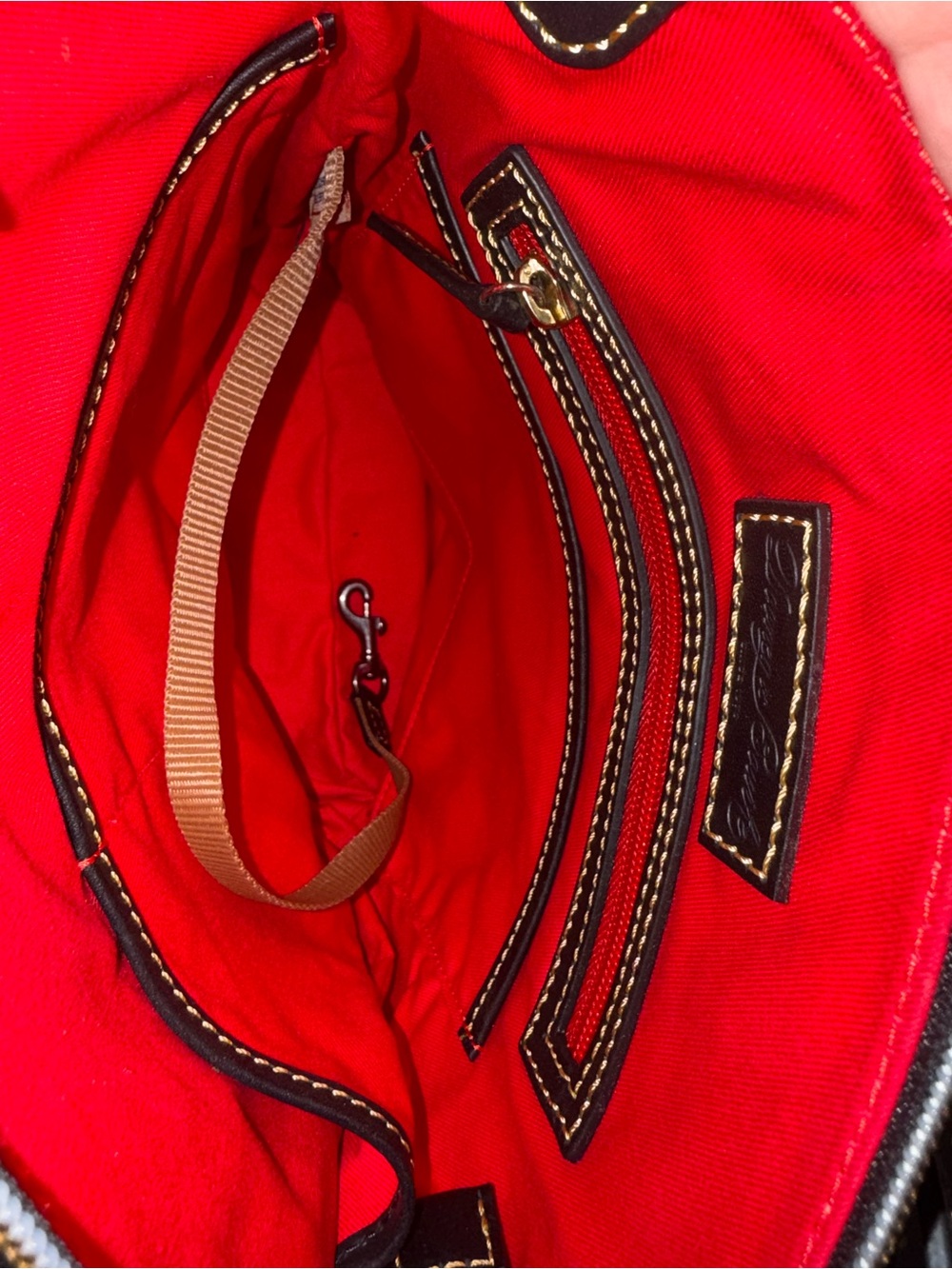 NWOT Dooney & Bourke Black Crossbody Bag - Picture 5 of 7